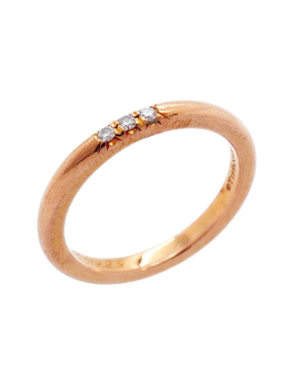 Tiffany & Co Ring Forever Pink Gold Diamond